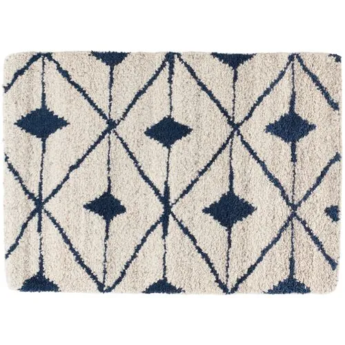 Kenitra Hand-Knotted Rug - DASH & ALBERT - Blue - Blue