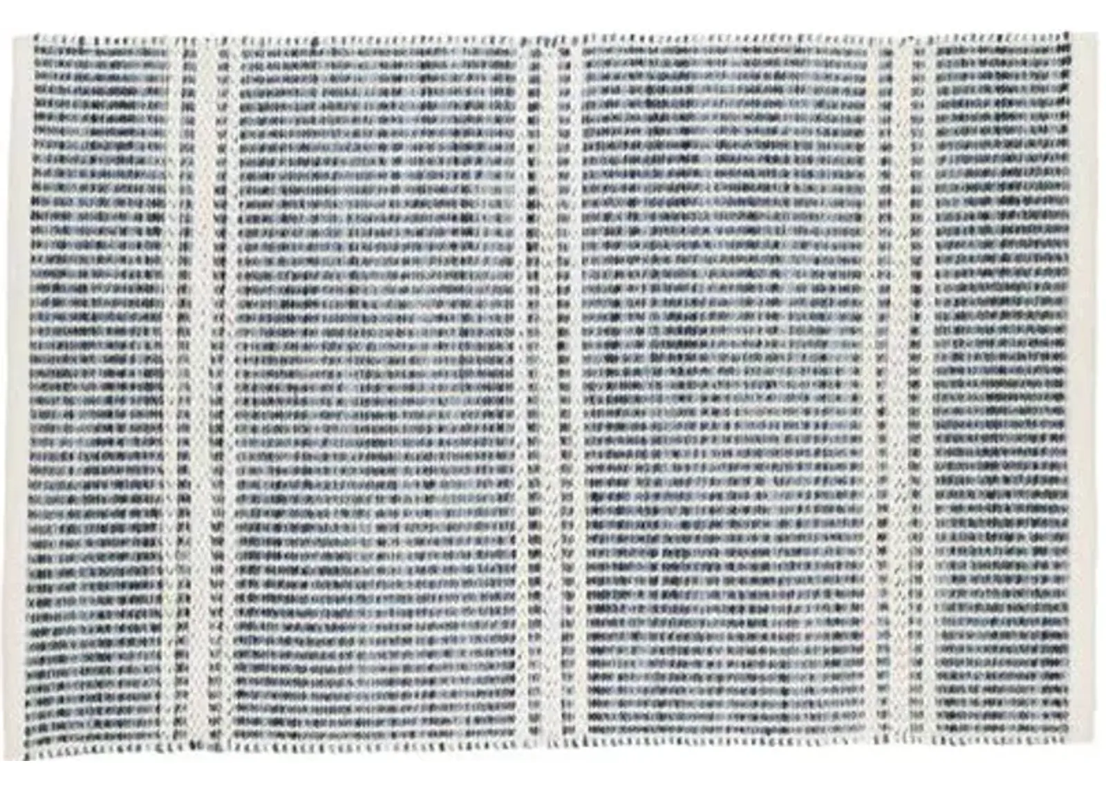 Malta Flat-Weave Rug - DASH & ALBERT - Blue - Blue