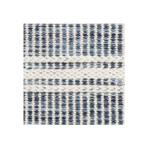 Malta Flat-Weave Rug - DASH & ALBERT - Blue - Blue