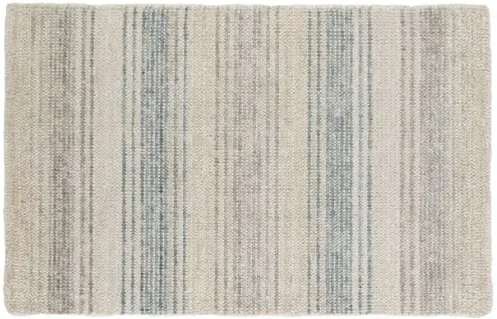 Moonshine Flat-Weave Rug - DASH & ALBERT - Blue - Blue