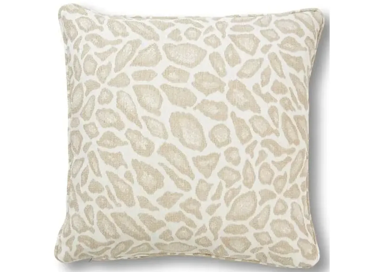 Whitney 20x20 Pillow - Beige