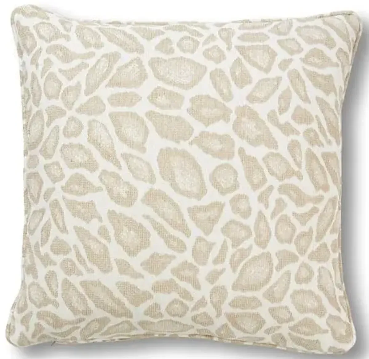 Whitney 20x20 Pillow - Beige