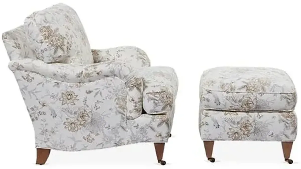 Brooke Chair & Ottoman