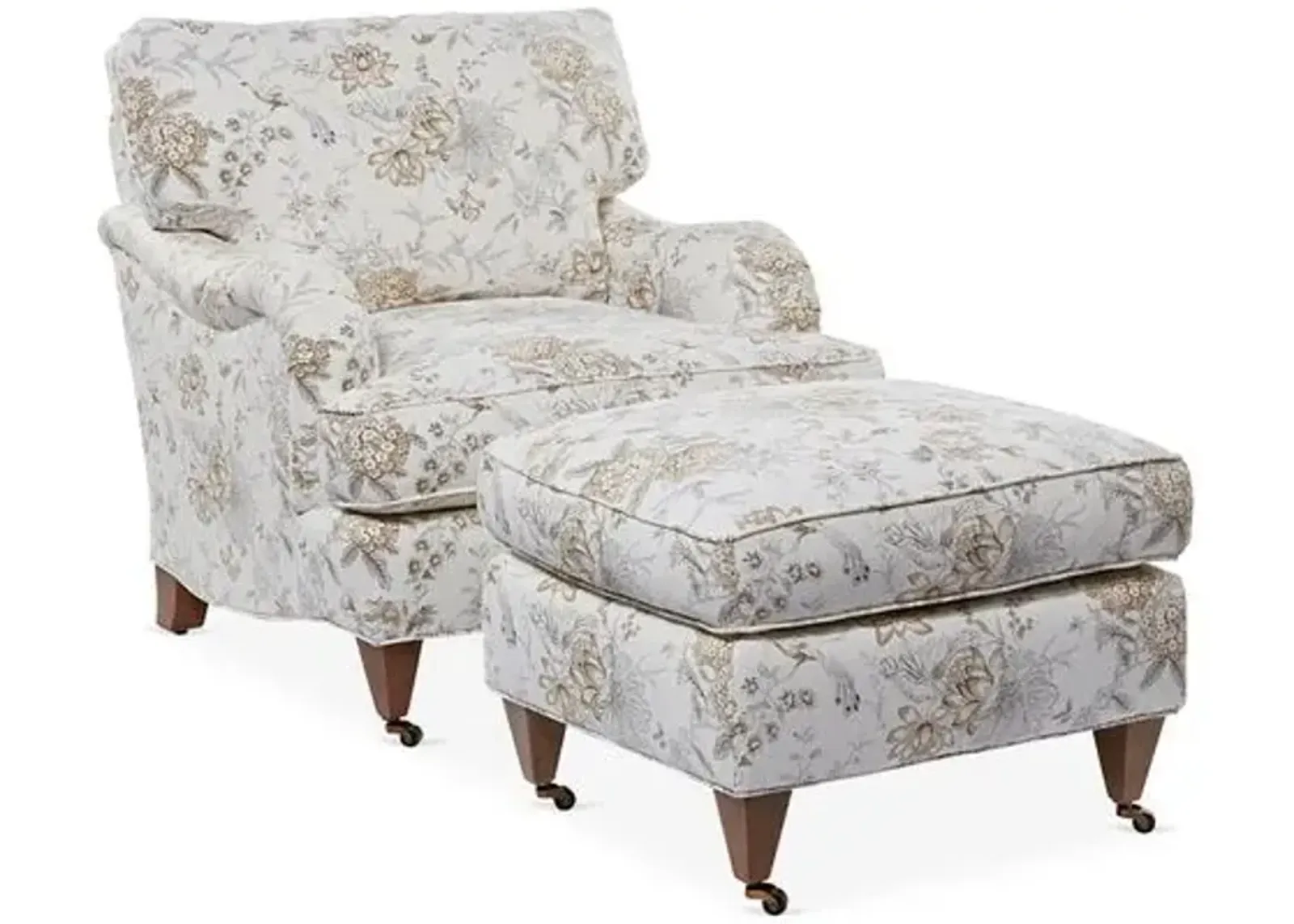 Brooke Chair & Ottoman