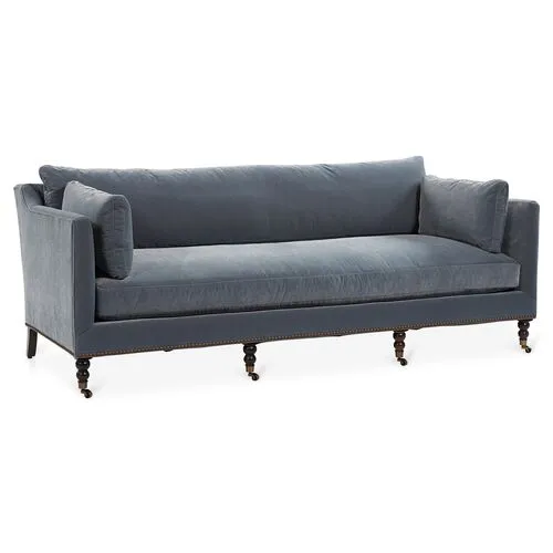 Margot 90" Velvet Sofa