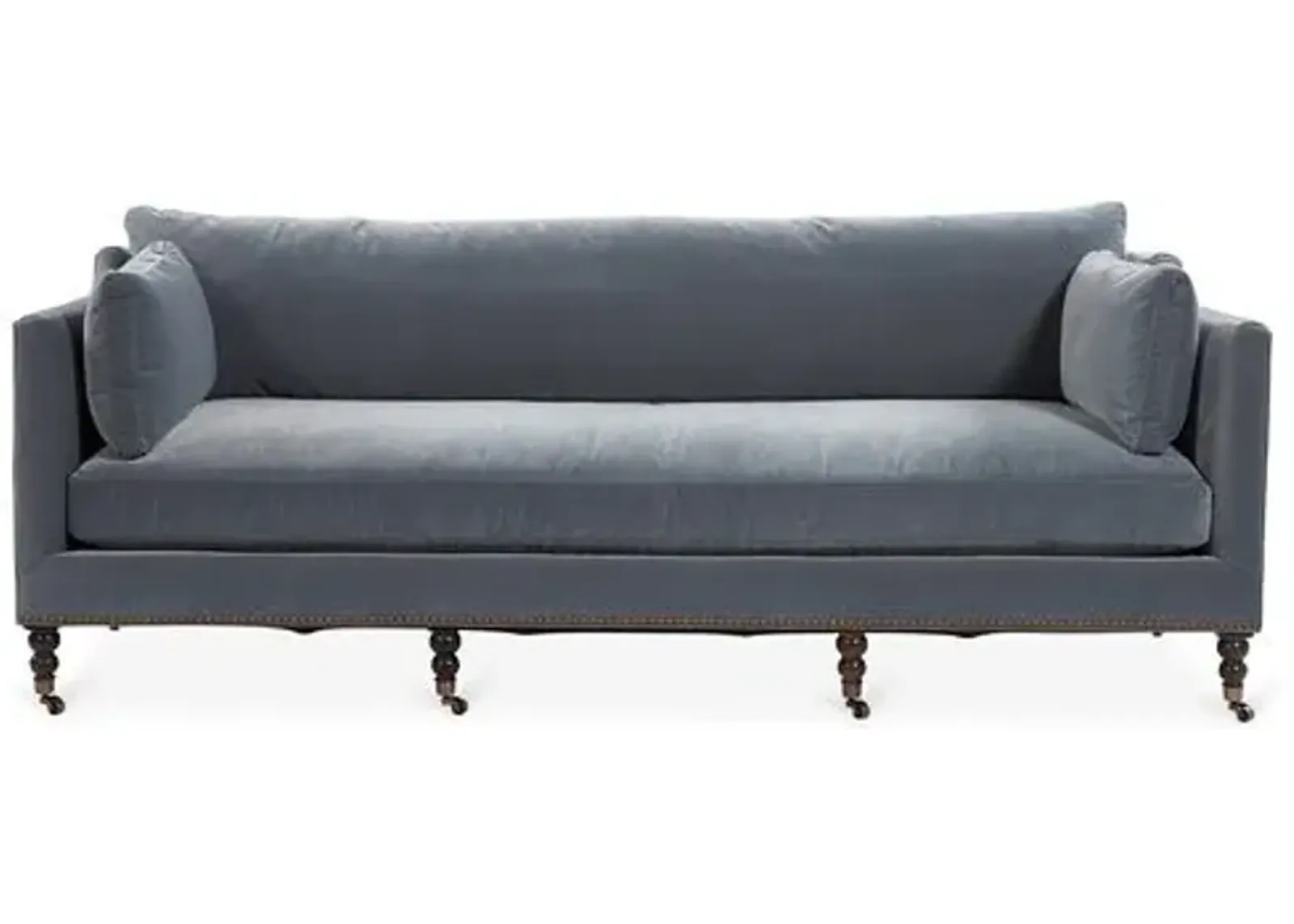 Margot 90" Velvet Sofa