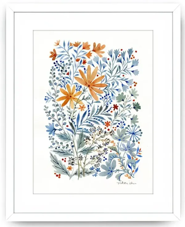 Vikki Chu, Watercolor Flowers Painting