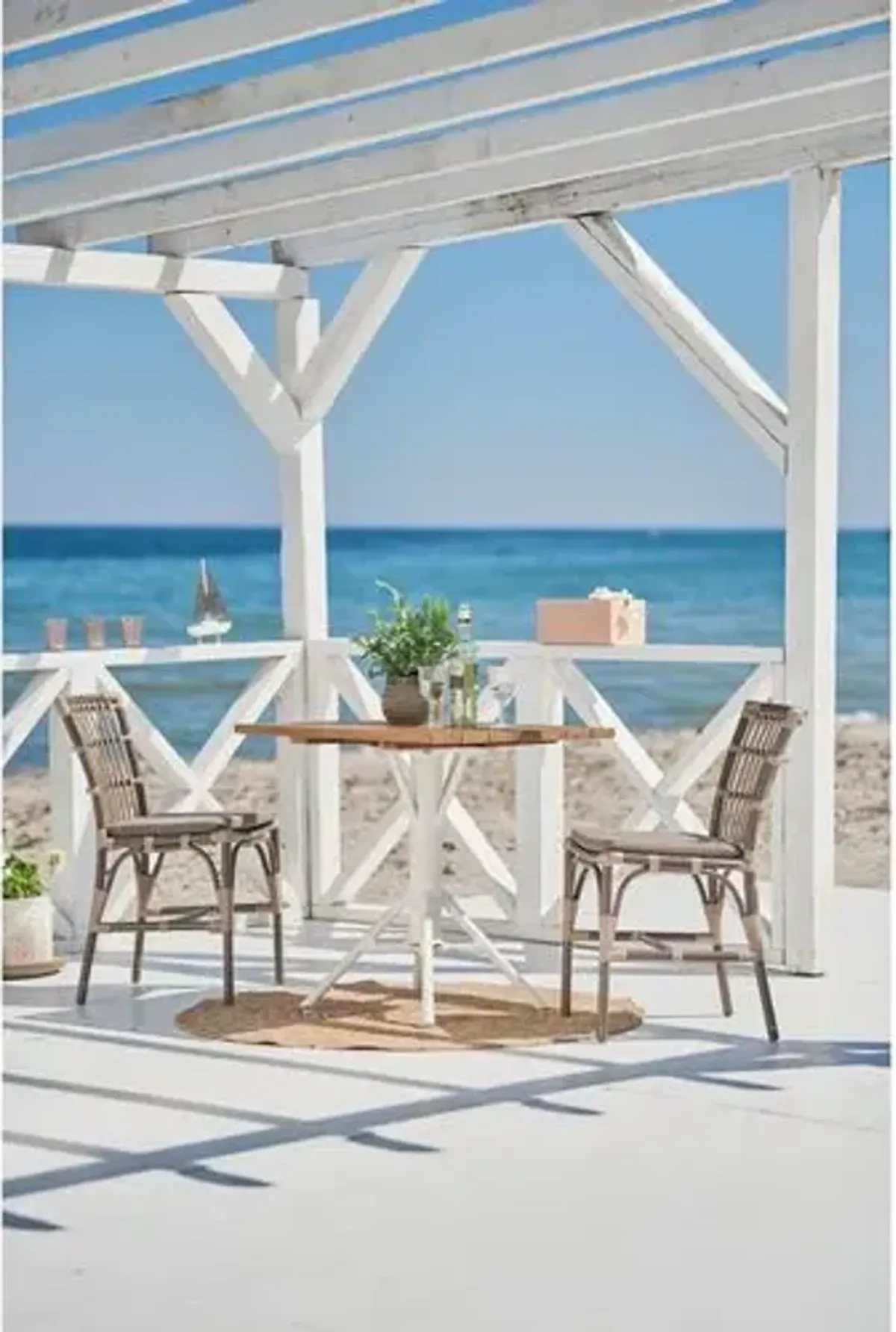 Elisabeth Outdoor Side Chair - Moccachino - Sika Design