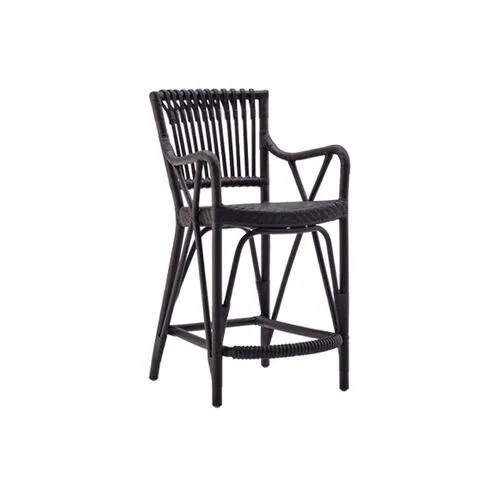 Blues Counter Stool - Black - Sika Design