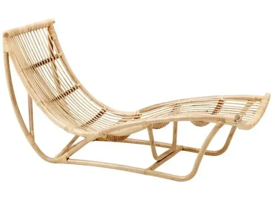 Michelangelo Chaise Lounge - Natural - Sika Design - Beige - Comfortable, Sturdy, Stylish