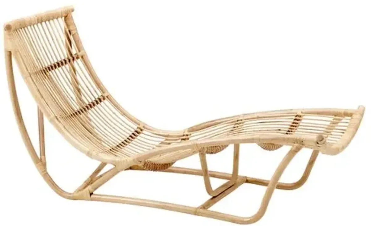 Michelangelo Chaise Lounge - Natural - Sika Design - Beige - Comfortable, Sturdy, Stylish