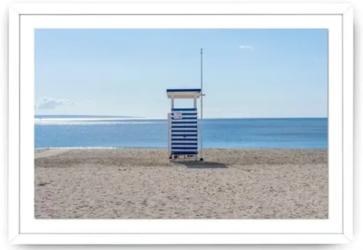 Richard Silver - Mallorca Lifeguard Chair - Blue