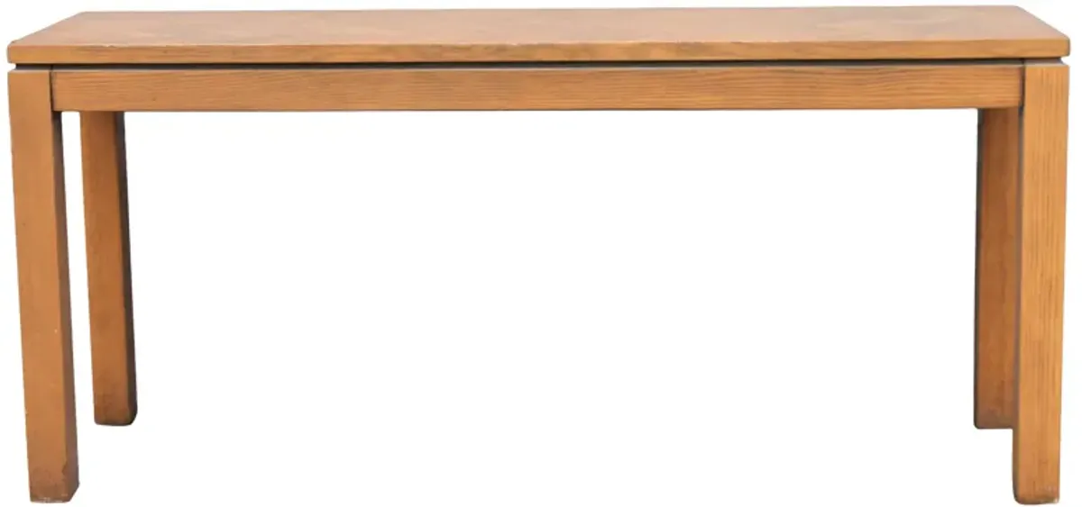 Modern "Zigzag" Console Table - Something Vintage - Brown