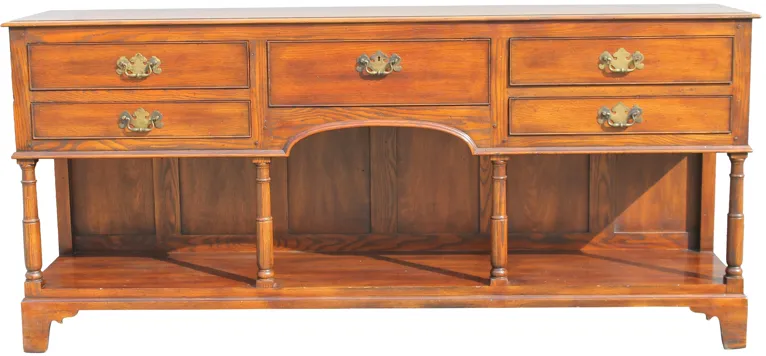 John Widdicomb Signed Sideboard - Something Vintage - brown