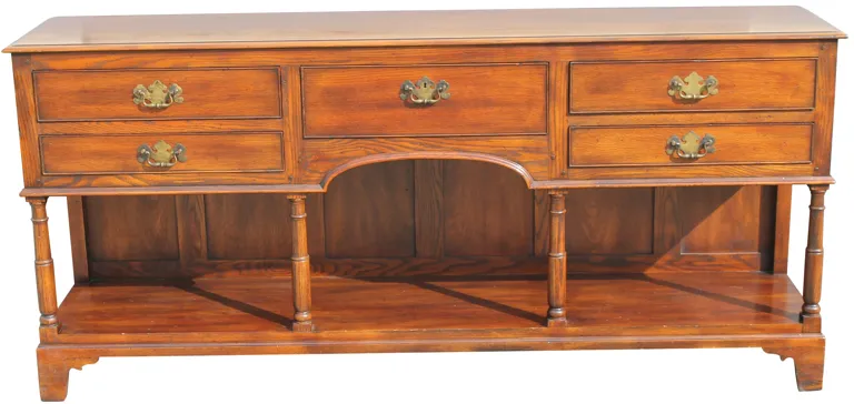 John Widdicomb Signed Sideboard - Something Vintage - brown