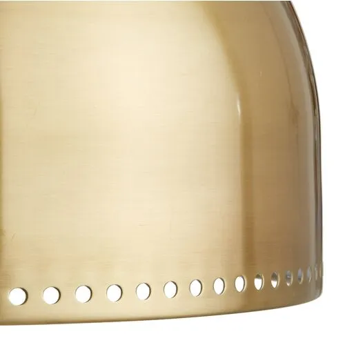 Visual Comfort - Theo Dome Floor Lamp - Polished Brass