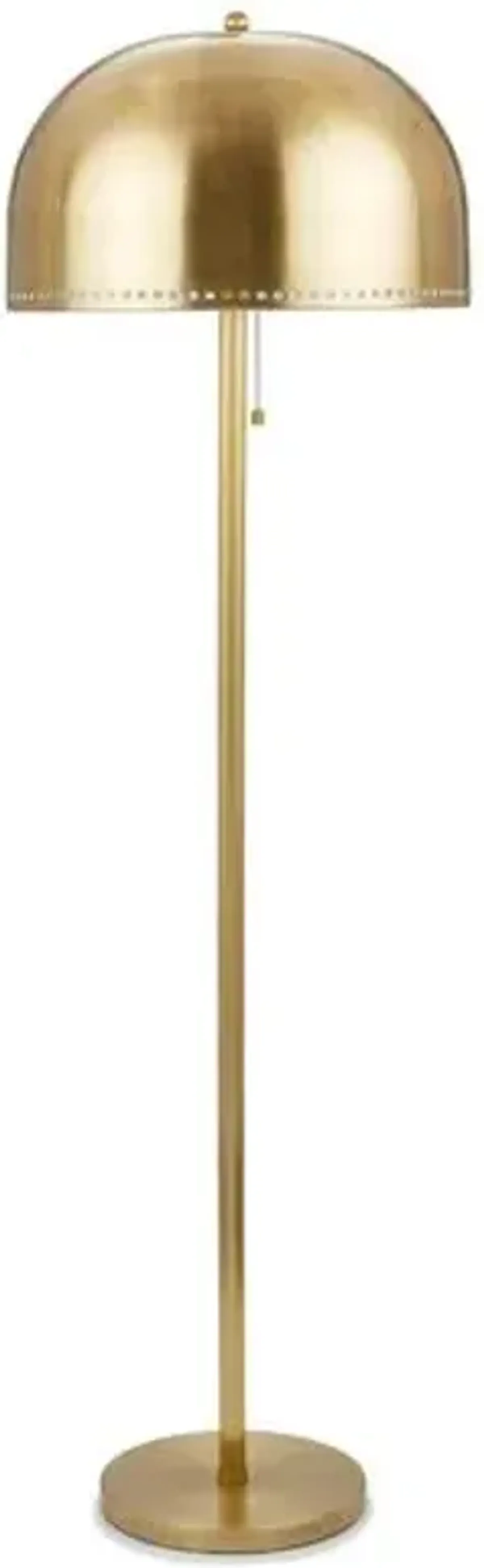 Visual Comfort - Theo Dome Floor Lamp - Polished Brass