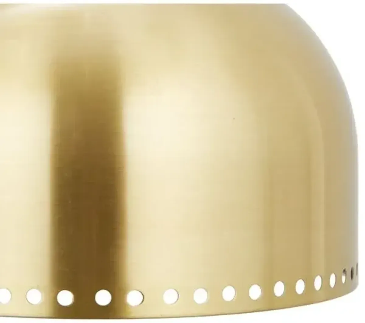 Visual Comfort - Theo Dome Adjustable Plug-In Wall Sconce - Brass - Gold