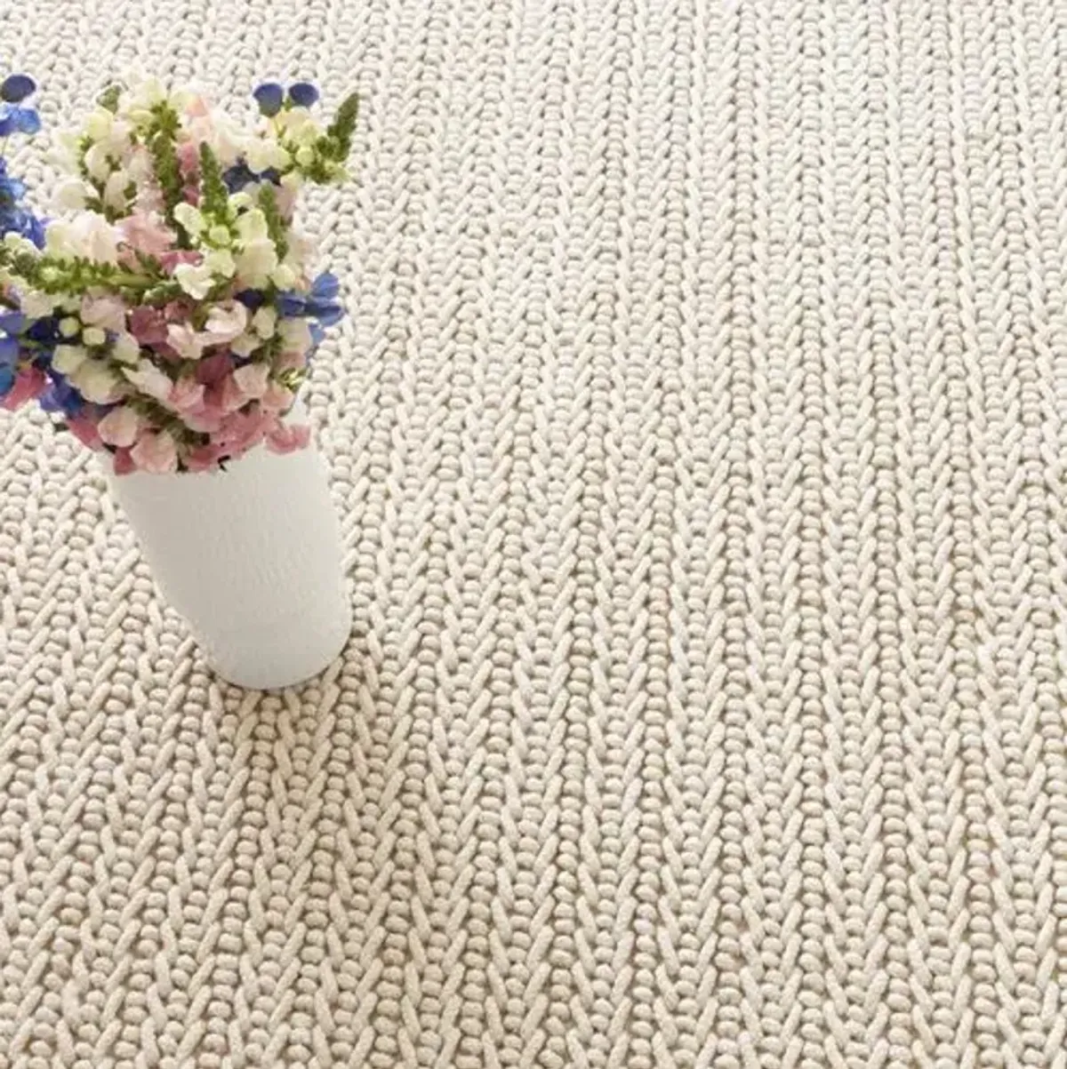 Veranda Indoor/Outdoor Rug - DASH & ALBERT - Ivory - Ivory