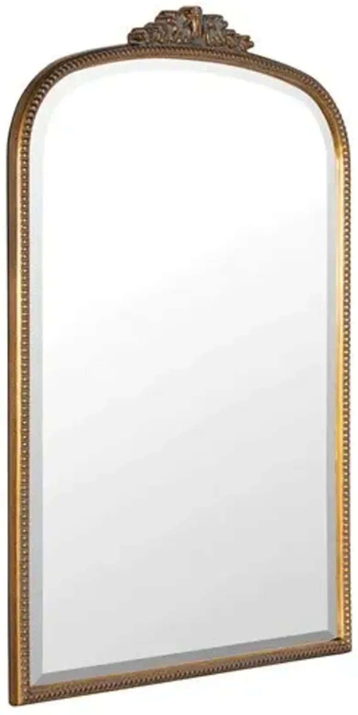 Bridgitte Ornate Wall Mirror - Antiqued Gold