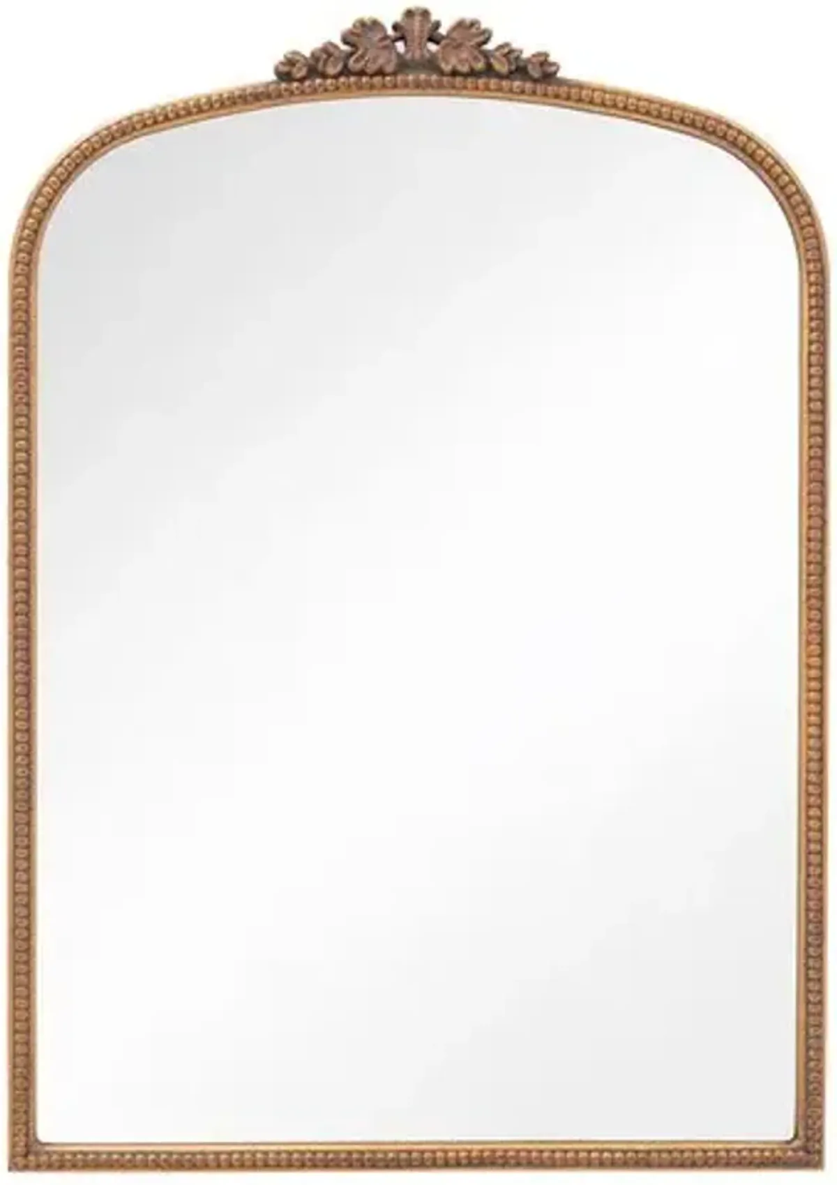 Bridgitte Ornate Wall Mirror - Antiqued Gold