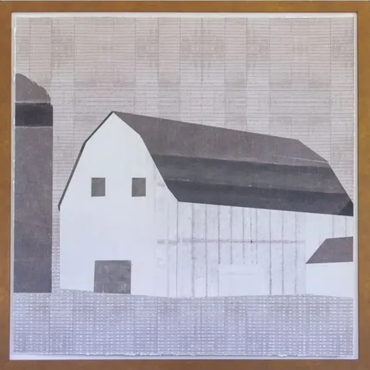 Dawn Wolfe - Fall Barn - Dawn Wolfe Design - Brown