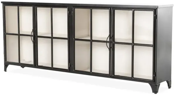 Camila Sideboard, Distressed Black