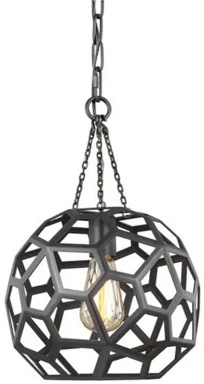 Visual Comfort - Feccetta Pendant - Midnight Black