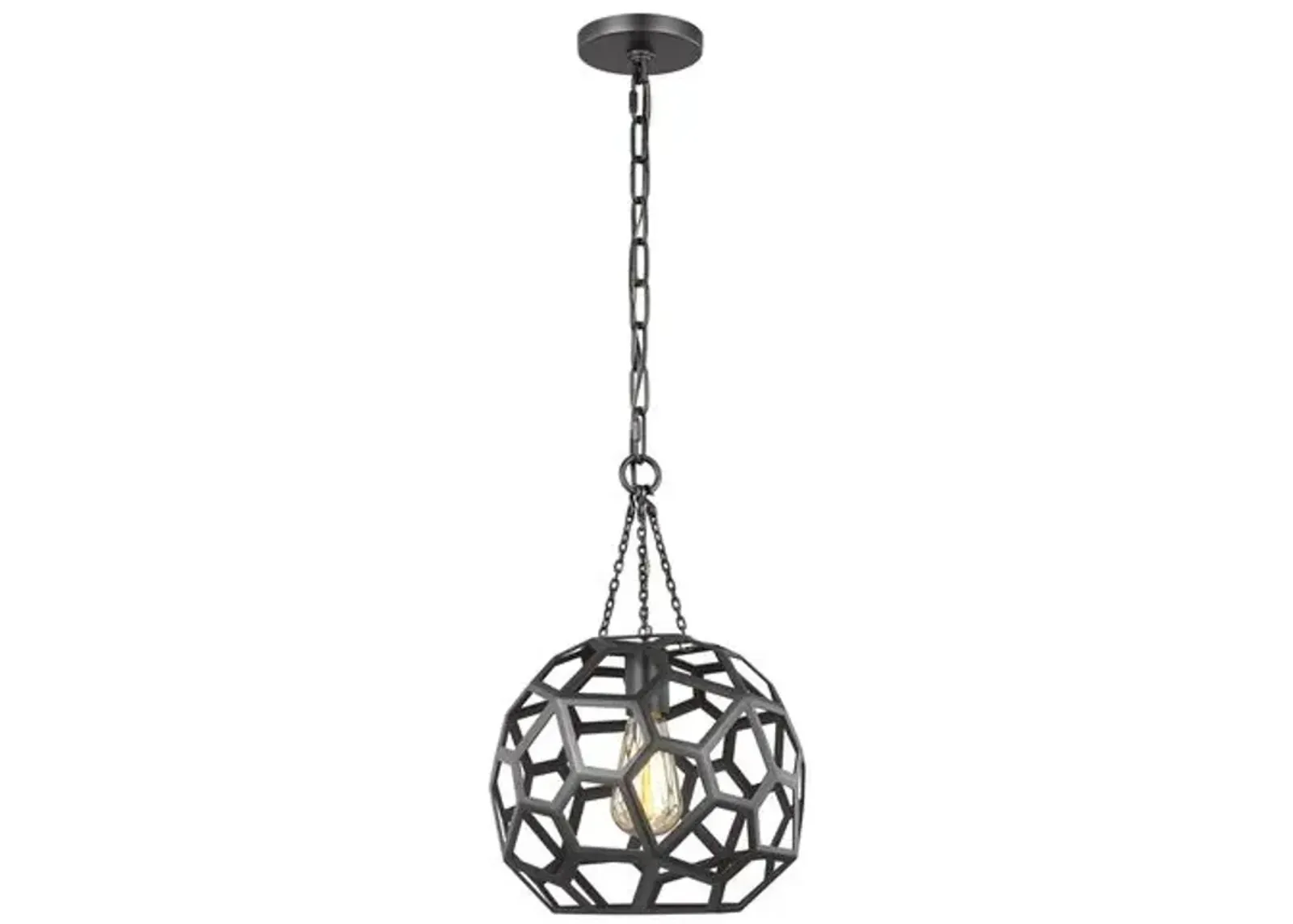 Visual Comfort - Feccetta Pendant - Midnight Black