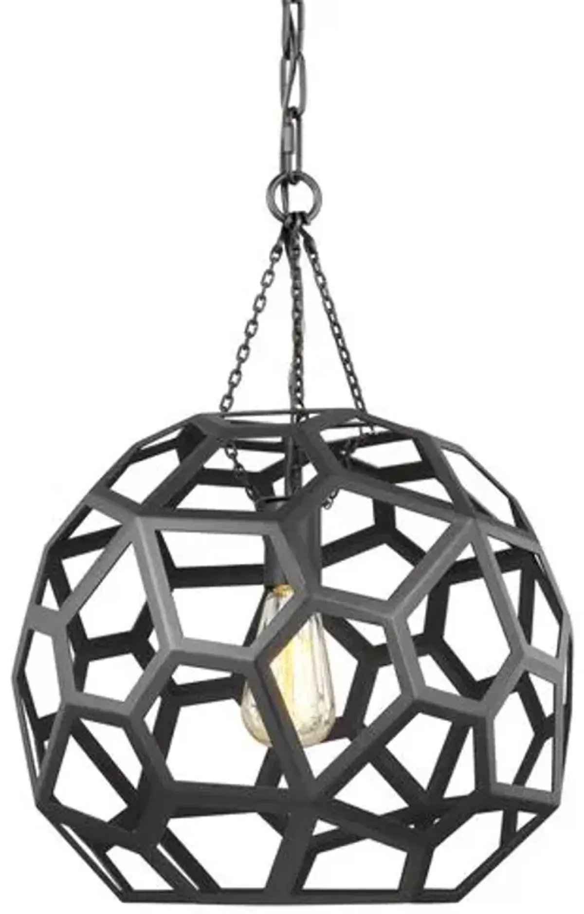 Visual Comfort - Feccetta Pendant - Midnight Black