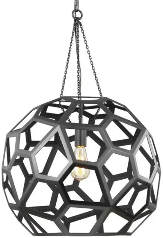 Visual Comfort - Feccetta Pendant - Midnight Black