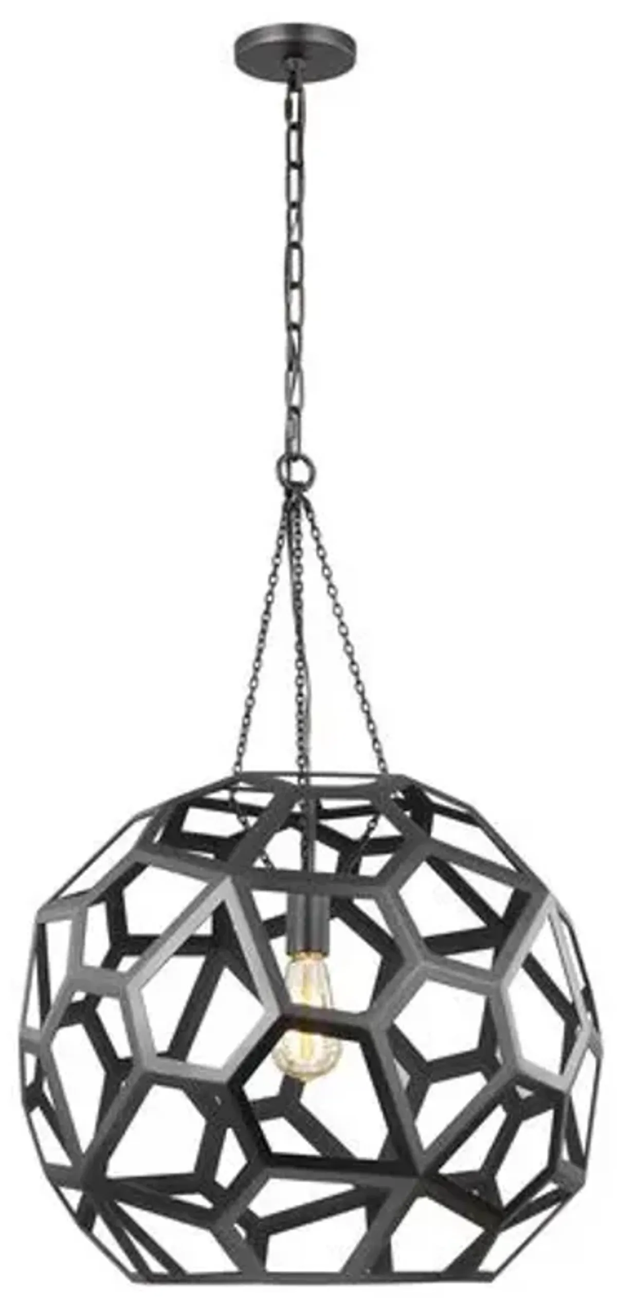 Visual Comfort - Feccetta Pendant - Midnight Black