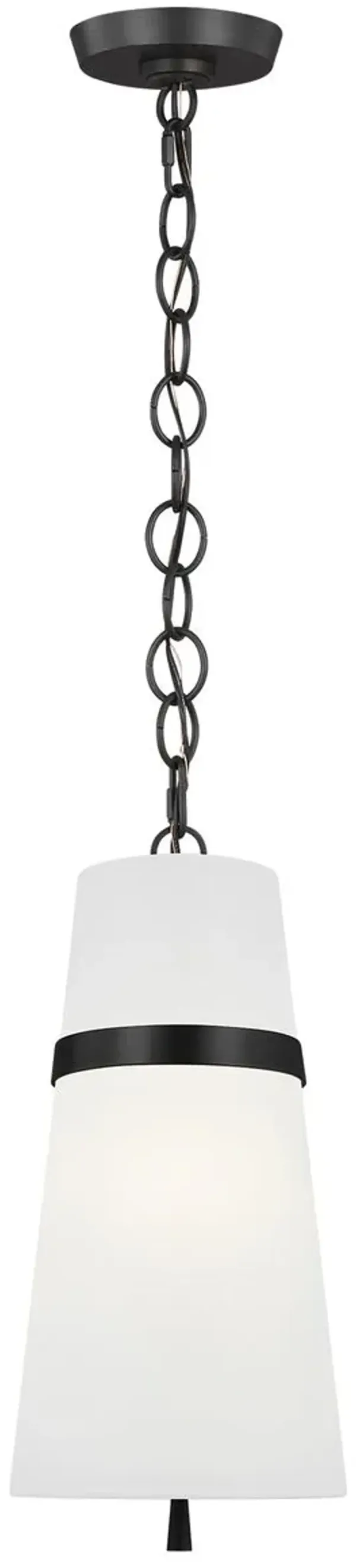 Visual Comfort - Cordtlandt Pendant - Aged Iron - Black