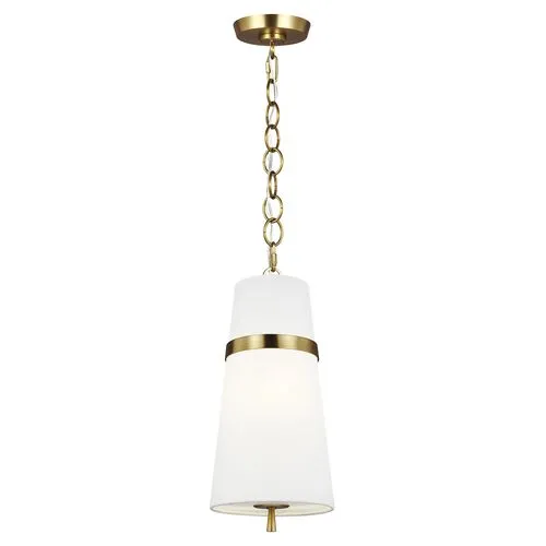 Visual Comfort - Cordtlandt Pendant - Burnished Brass - Gold