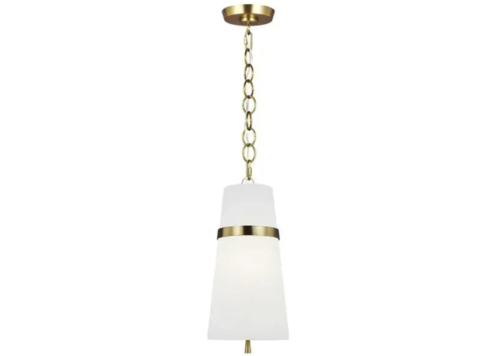 Visual Comfort - Cordtlandt Pendant - Burnished Brass - Gold