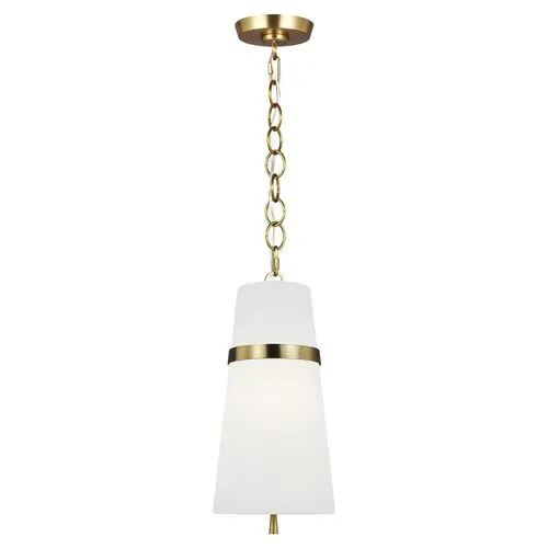 Visual Comfort - Cordtlandt Pendant - Burnished Brass - Gold