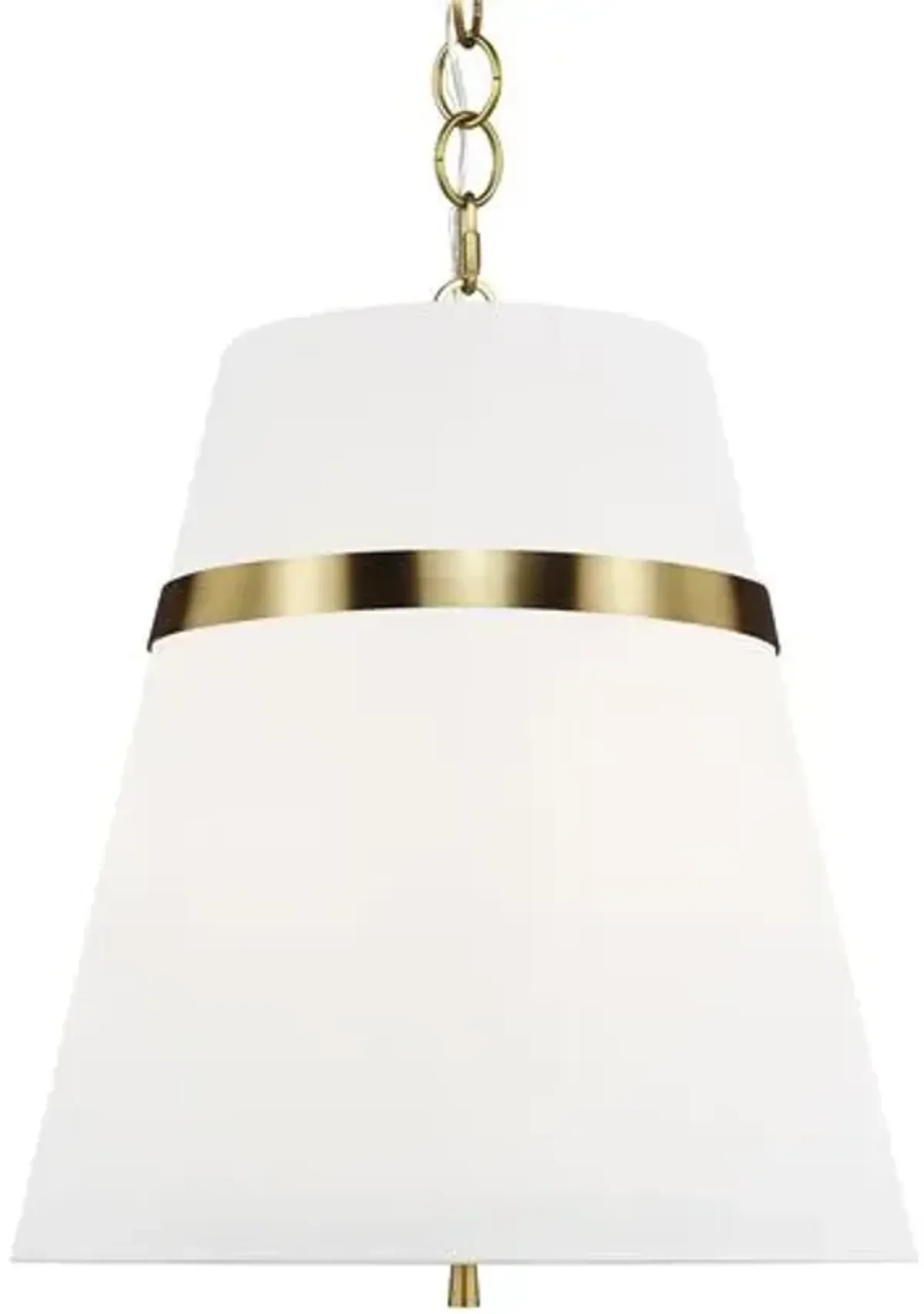 Visual Comfort - Cordtlandt Pendant - Burnished Brass - Gold