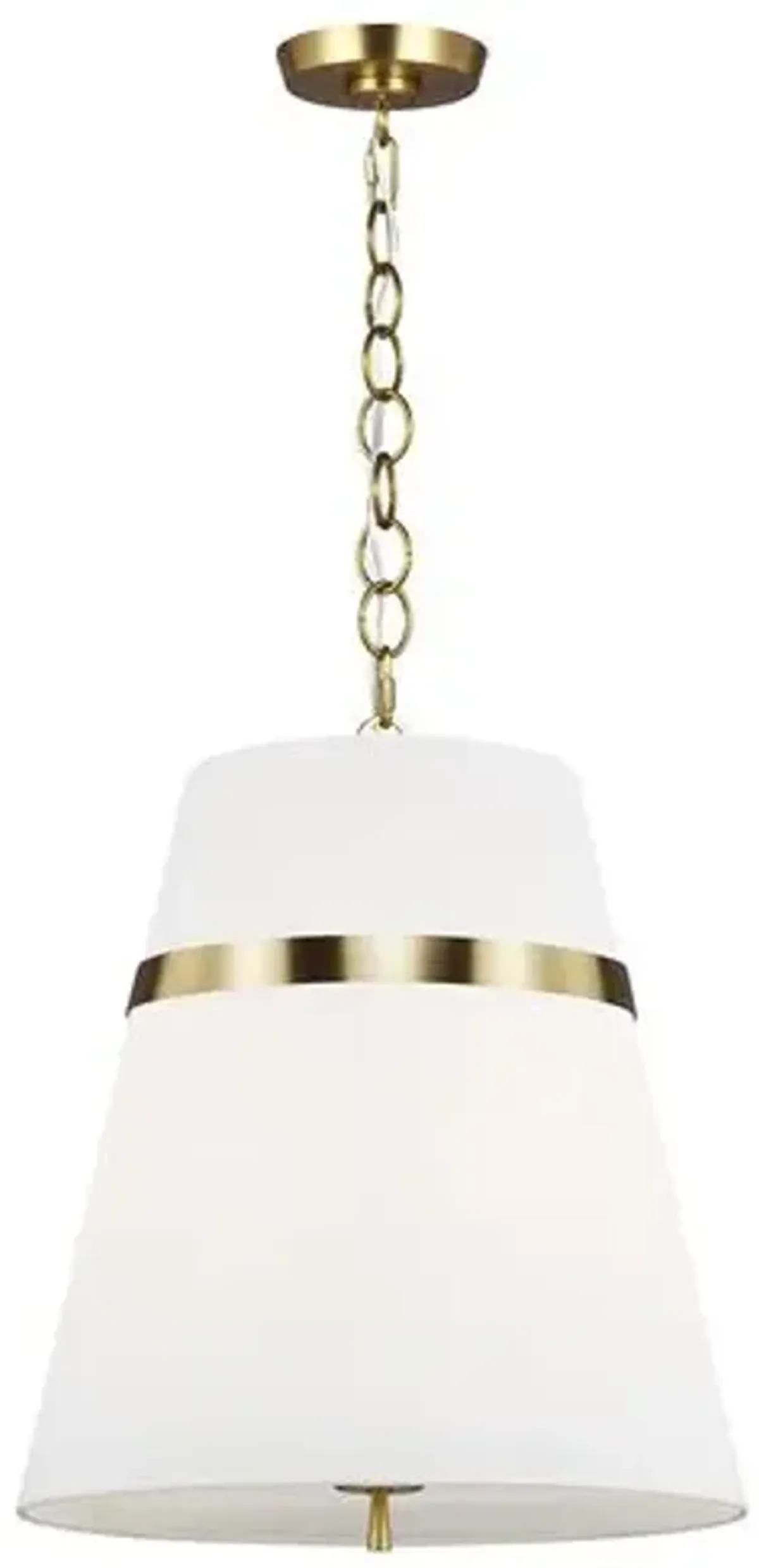 Visual Comfort - Cordtlandt Pendant - Burnished Brass - Gold