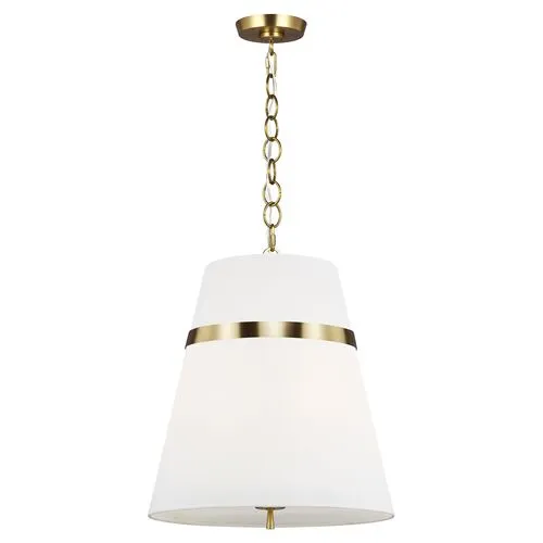 Visual Comfort - Cordtlandt Pendant - Burnished Brass - Gold