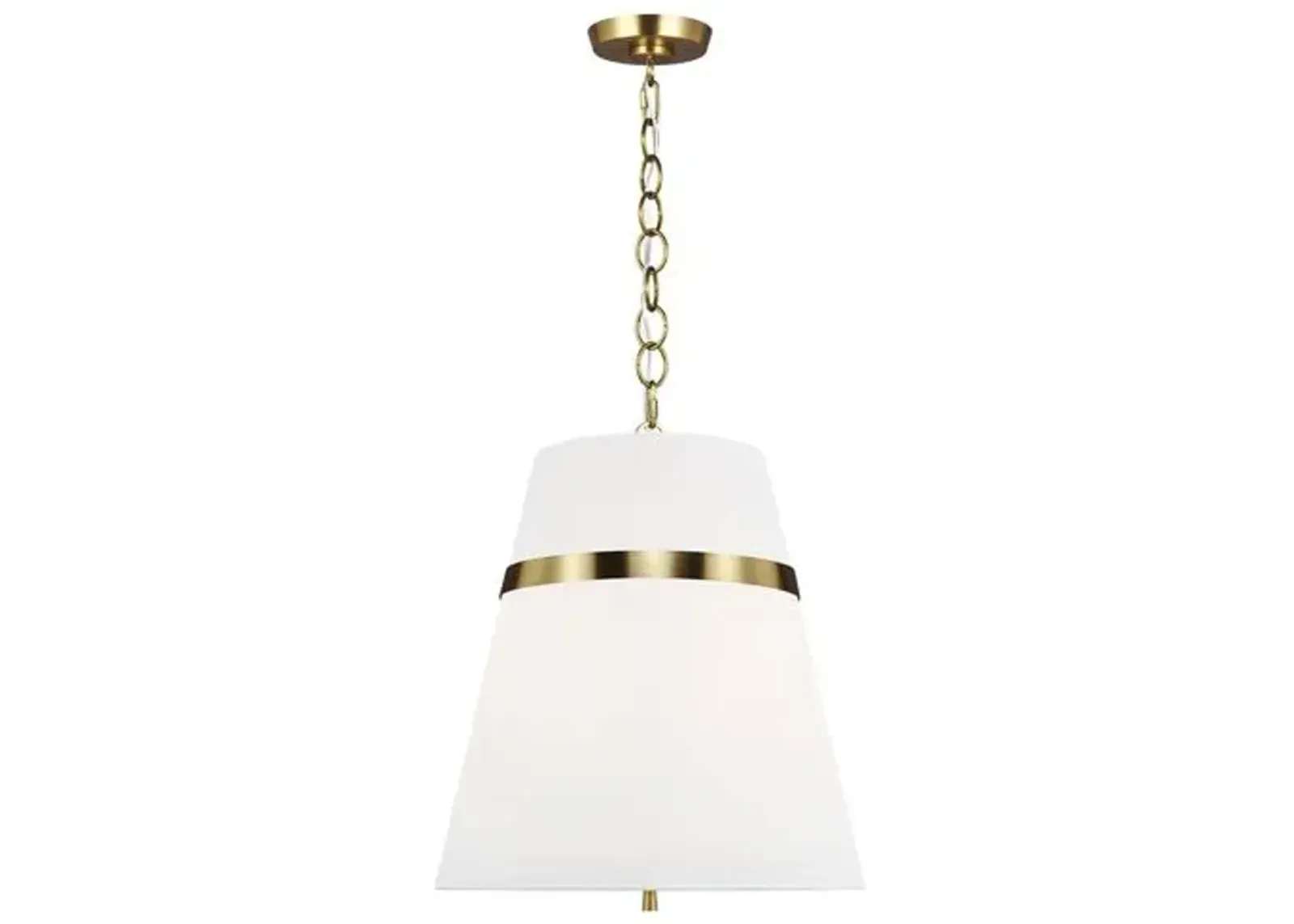 Visual Comfort - Cordtlandt Pendant - Burnished Brass - Gold