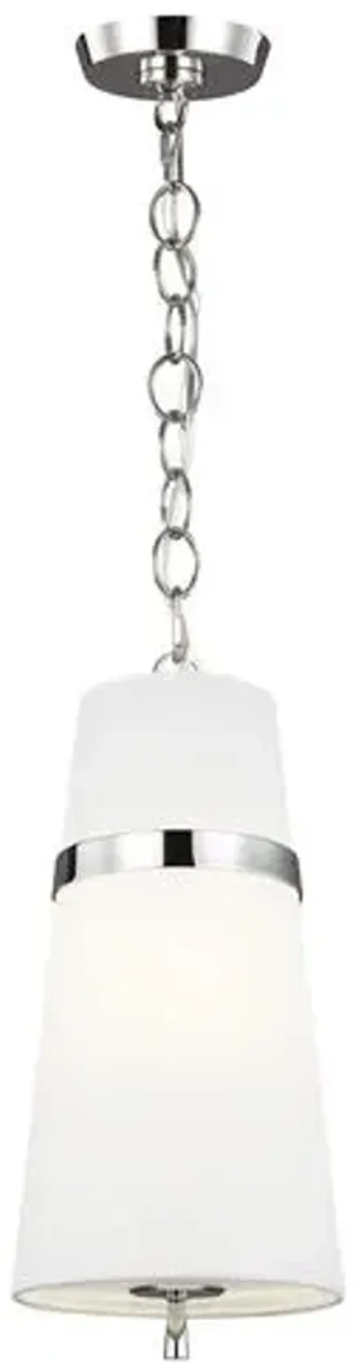 Visual Comfort - Cordtlandt Pendant - Polished Nickel - Silver