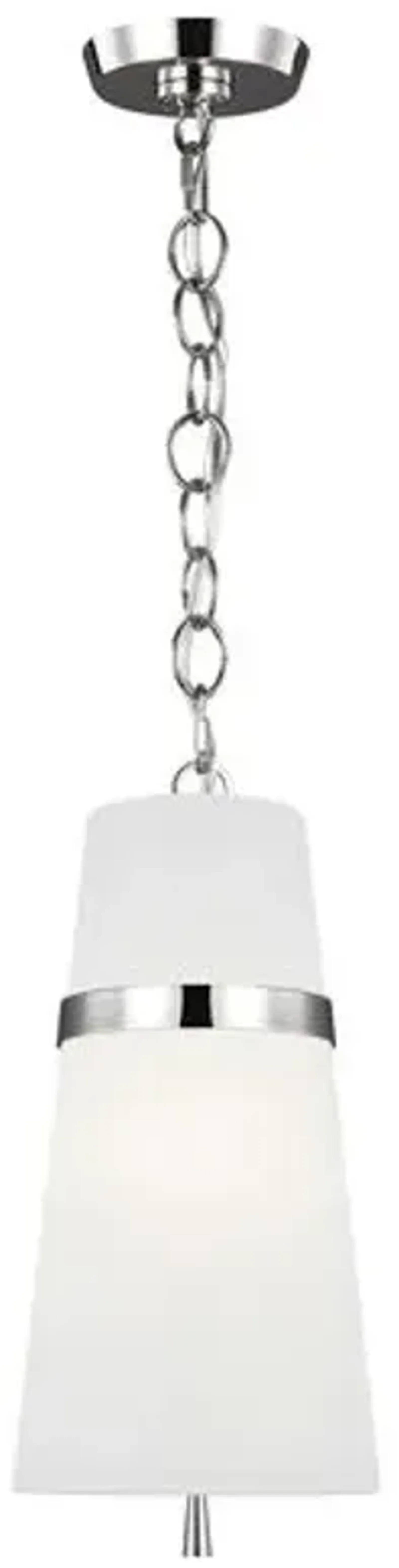 Visual Comfort - Cordtlandt Pendant - Polished Nickel - Silver