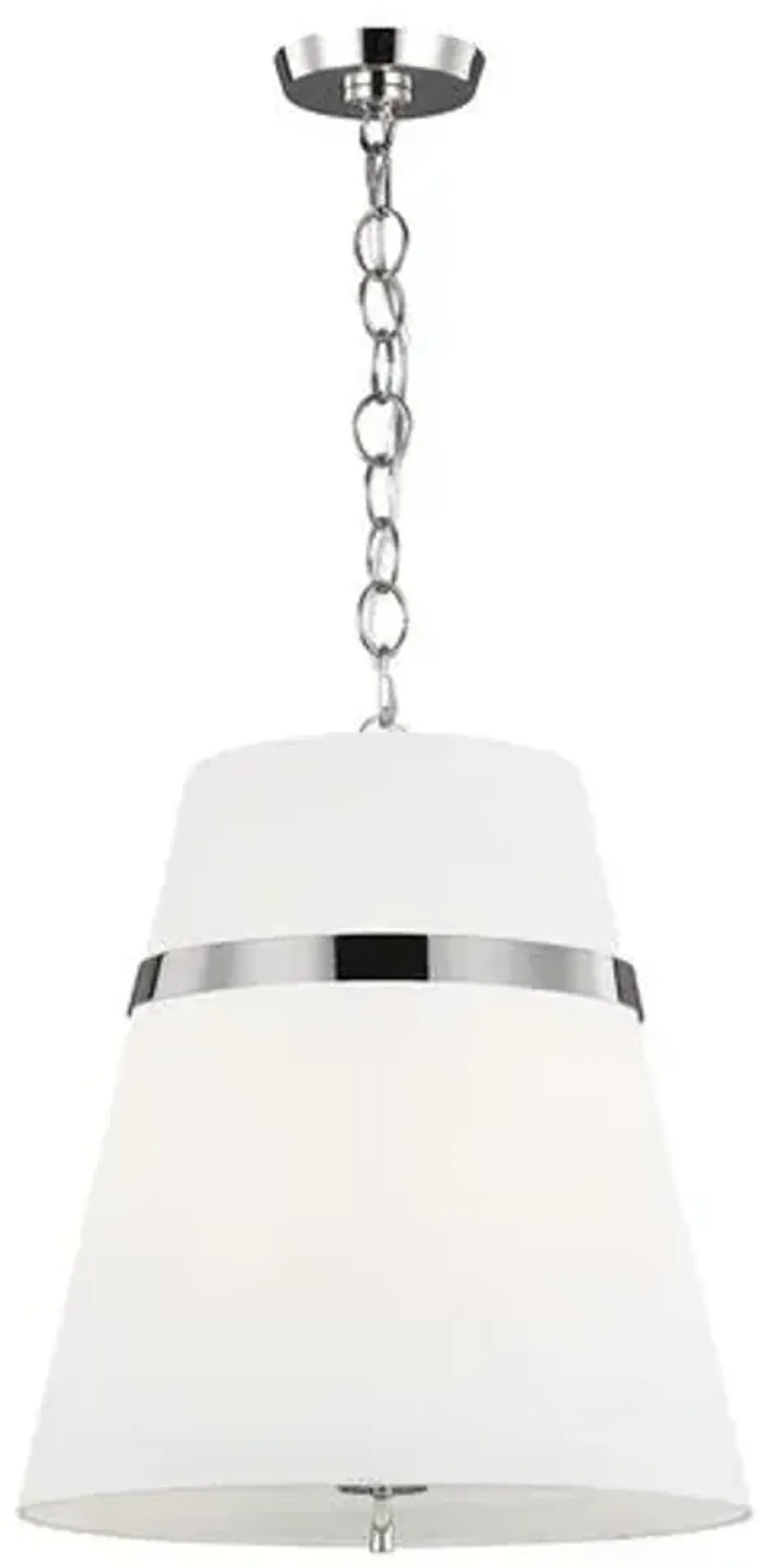 Visual Comfort - Cordtlandt Pendant - Polished Nickel - Silver