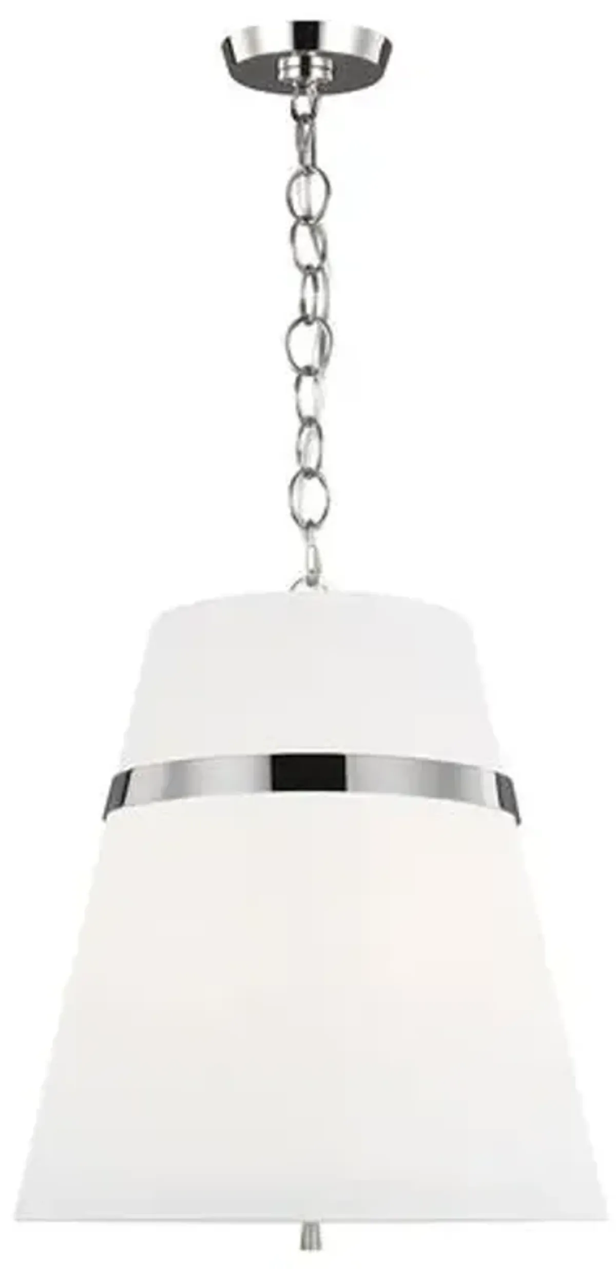 Visual Comfort - Cordtlandt Pendant - Polished Nickel - Silver