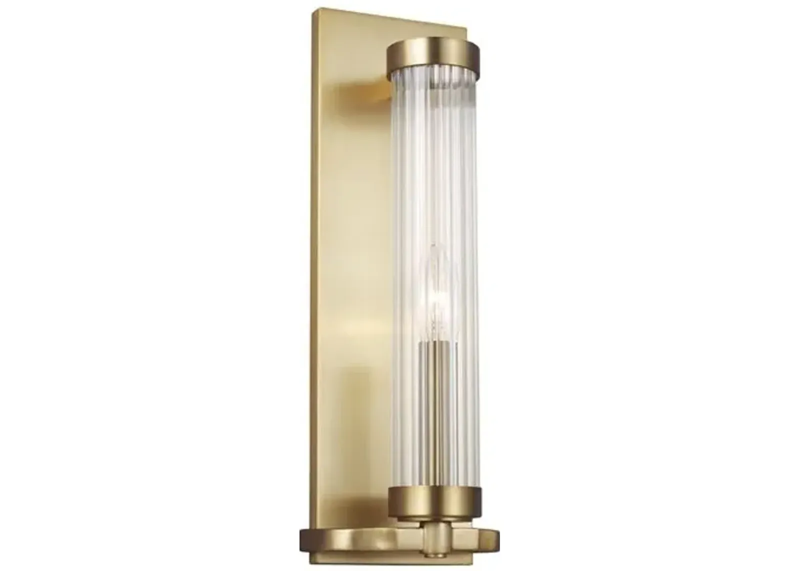 Visual Comfort - Demi Sconce - Burnished Brass - Gold