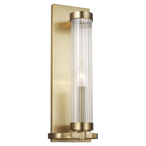 Visual Comfort - Demi Sconce - Burnished Brass - Gold