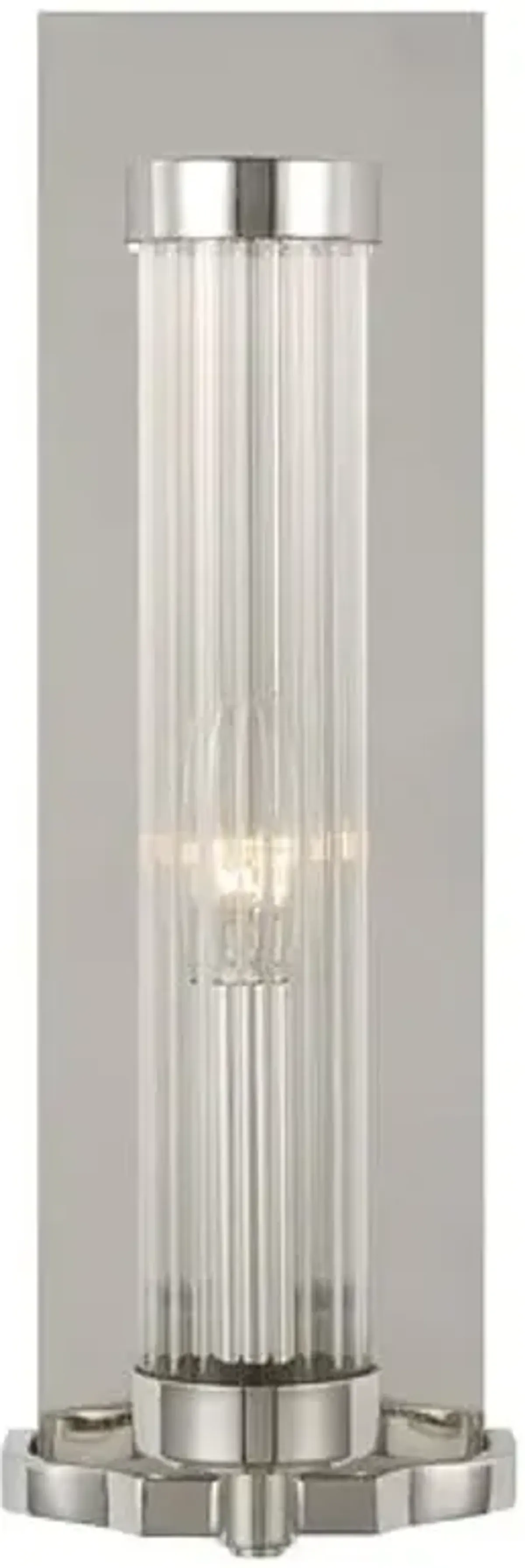 Visual Comfort - Demi Sconce - Polished Nickel - Silver