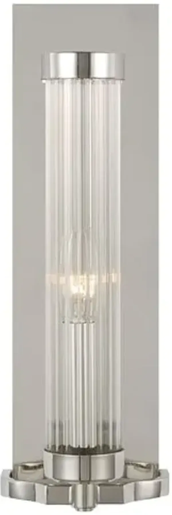 Visual Comfort - Demi Sconce - Polished Nickel - Silver