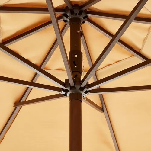 Cloud Fringe Patio Umbrella - Wheat - Beige