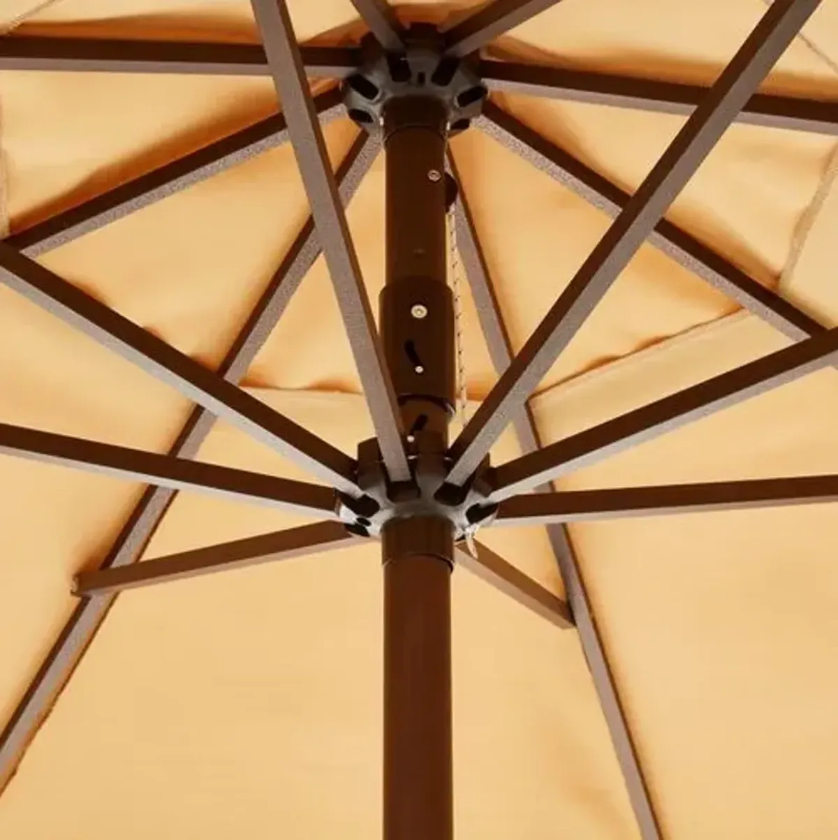 Cloud Fringe Patio Umbrella - Wheat - Beige